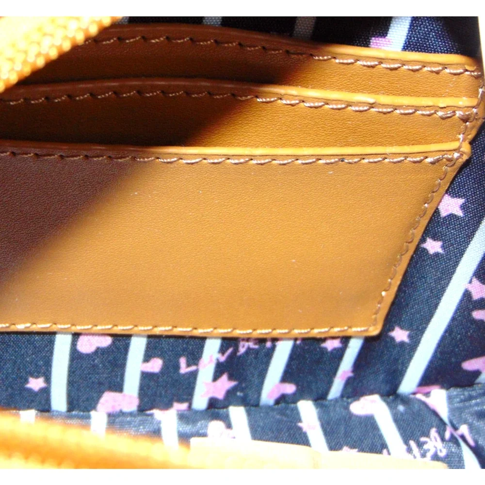 Betsey Johnson Football Bag Brown & White Mini Satchel Luv Betsey Novelty Purse - Picture 10 of 16